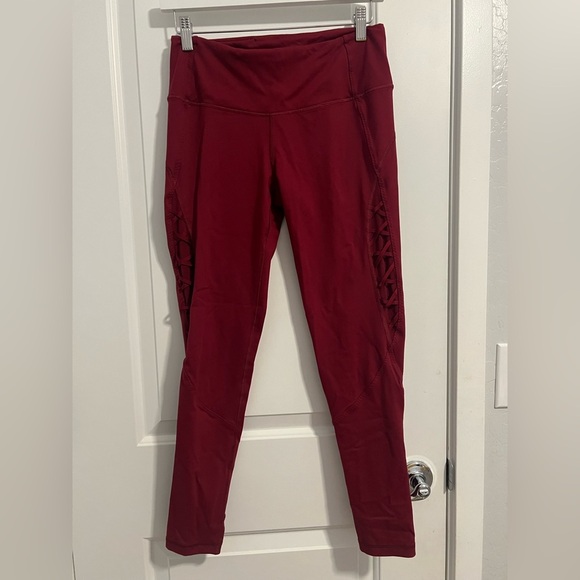 Victoria's Secret Pants - Victoria Secret Red Leggings M